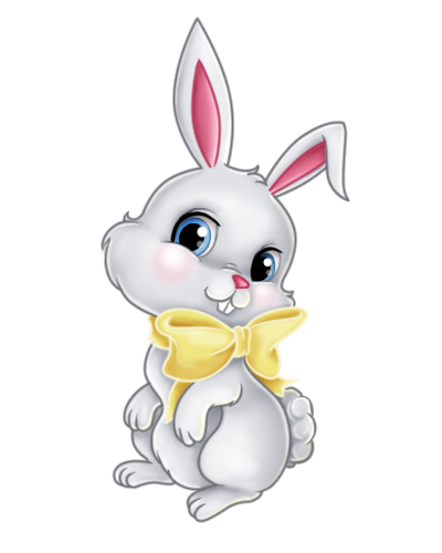 Easter Bunny Clipart Transparent PNG Image