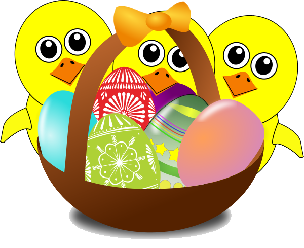 Easter Basket Transparent Image Transparent PNG Image