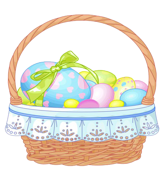 Easter Basket File Transparent PNG Image