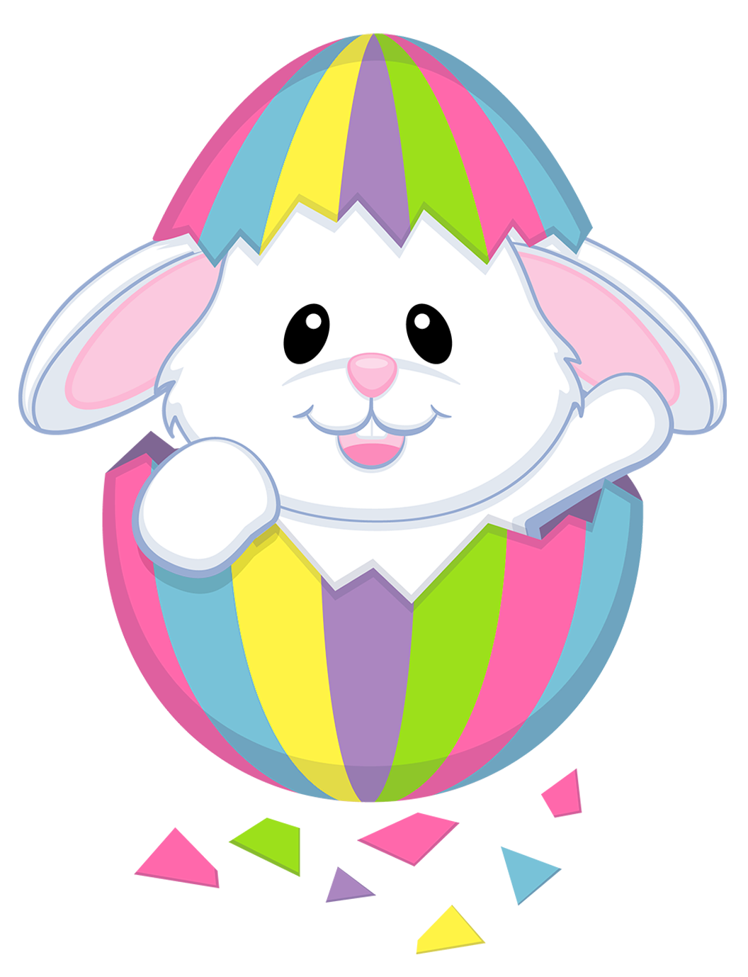 Easter Bunny Transparent Background Transparent PNG Image