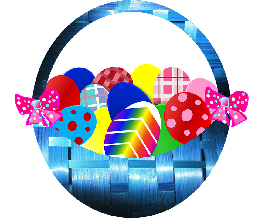 Easter Basket Transparent PNG Image