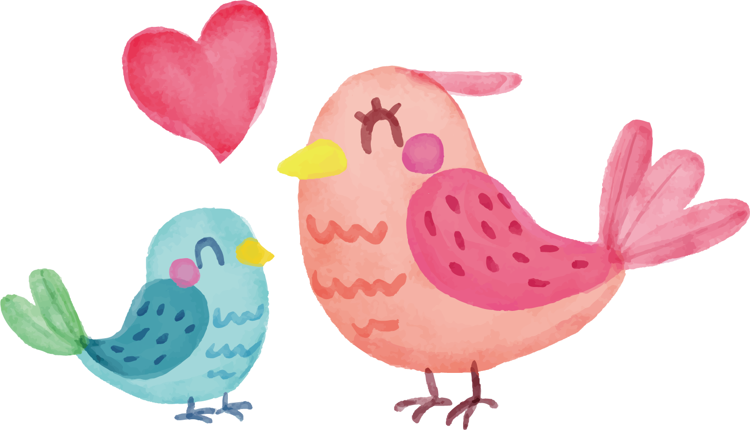 Heart Icons Graphics Computer Mother Bird Transparent PNG Image