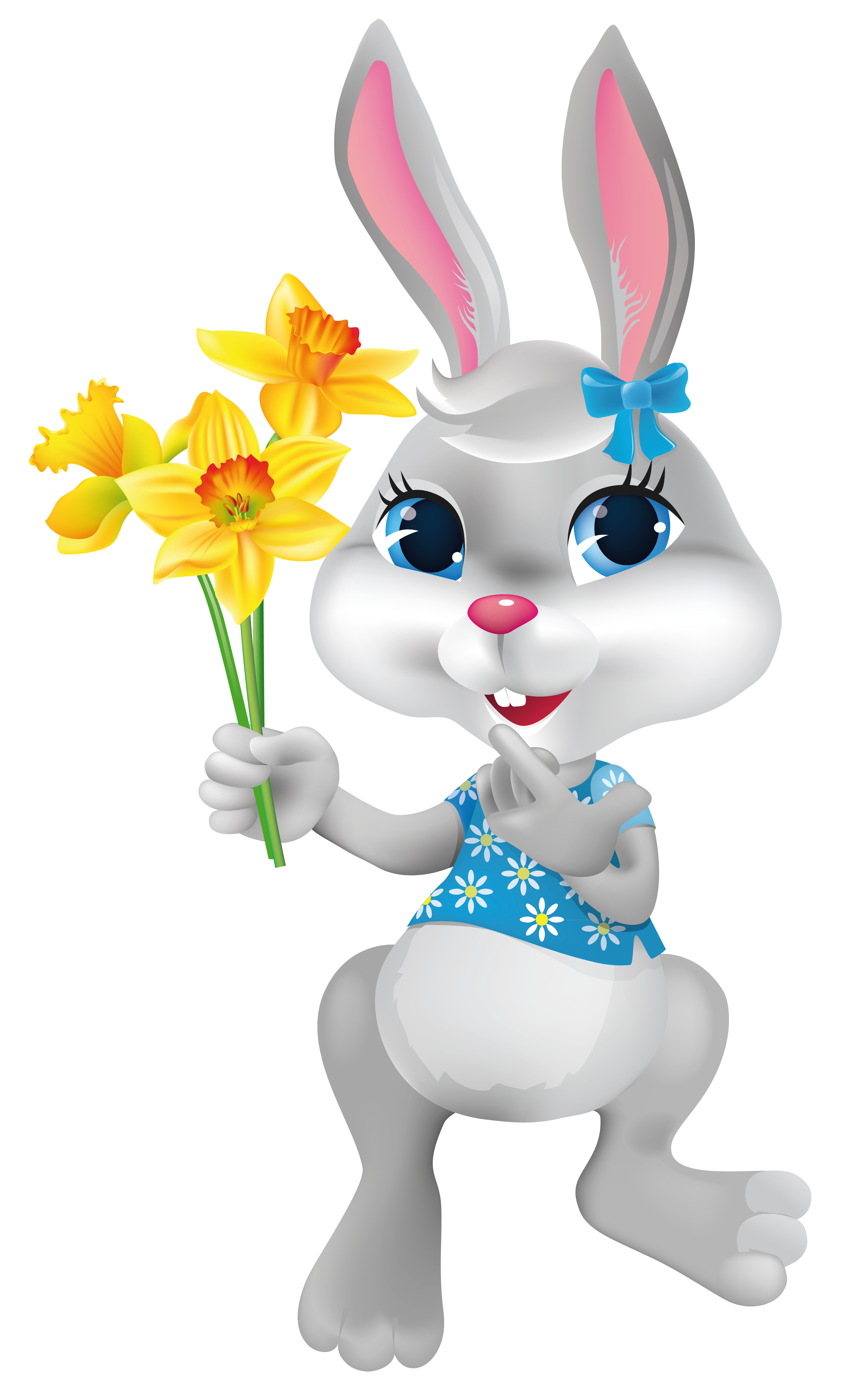 Easter Bunny Transparent Transparent PNG Image