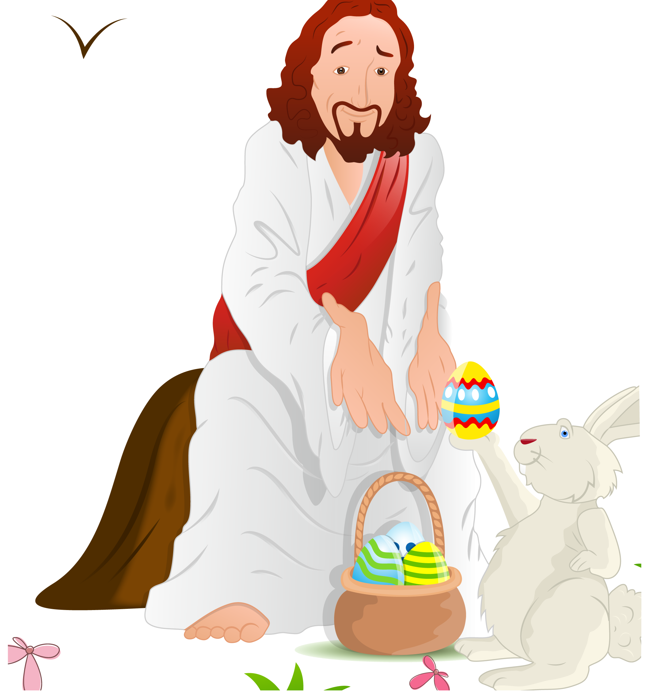 And Of Eggs Illustration Jesus Resurrection Easter Transparent PNG Image