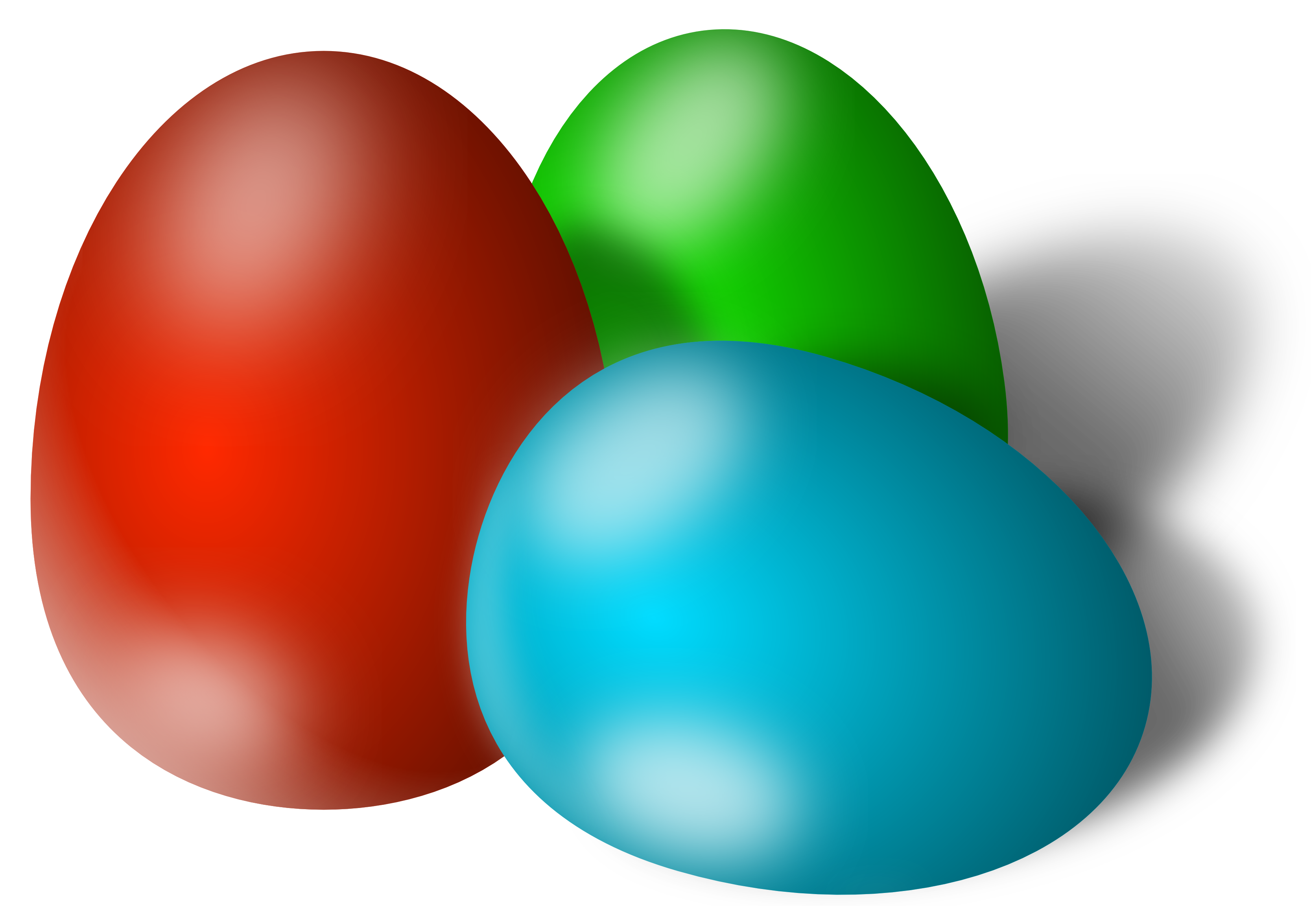 Easter Eggs Picture Transparent PNG Image