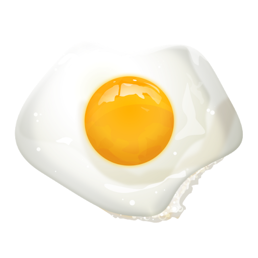 Fried Egg Half Free HD Image Transparent PNG Image