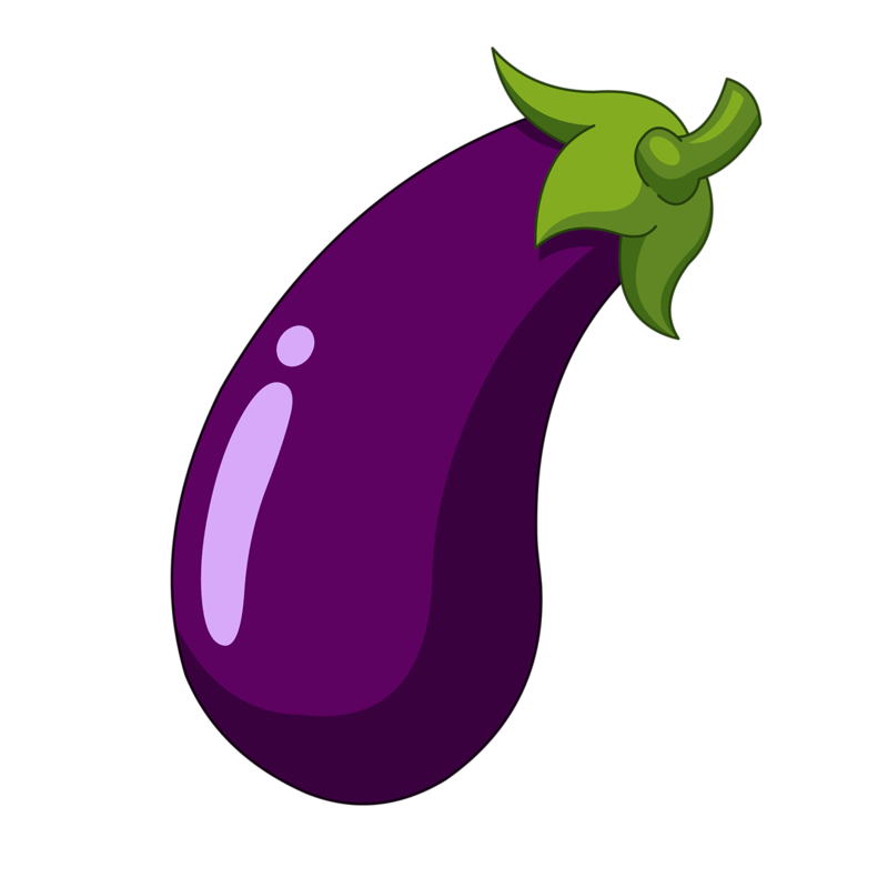 Purple Vector Eggplant Free Photo Transparent PNG Image