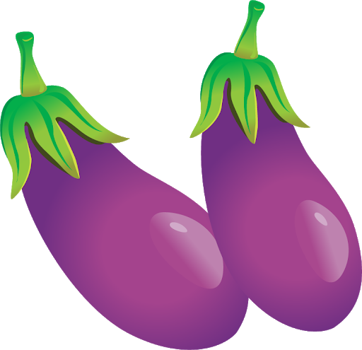 Purple Vector Eggplant Free Transparent Image HQ Transparent PNG Image