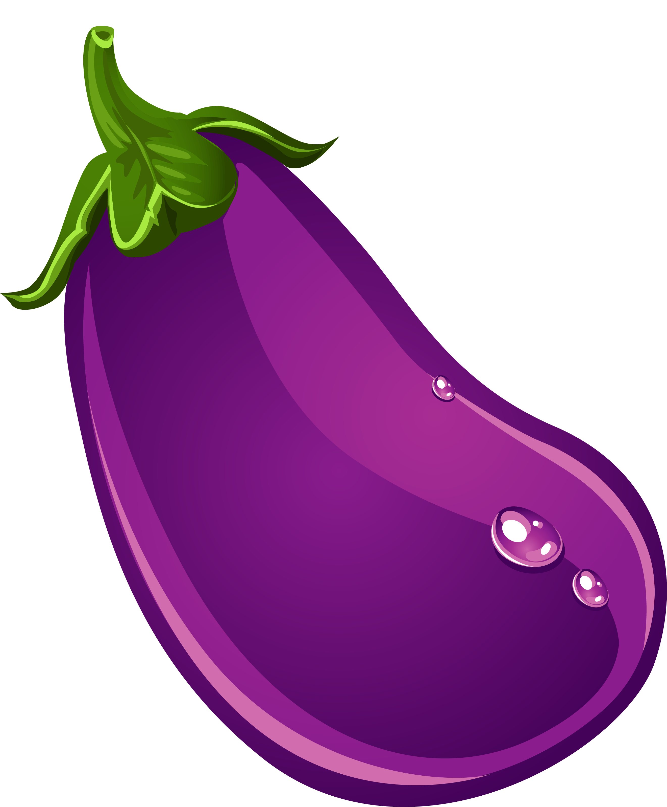 Purple Vector Eggplant Free Clipart HD Transparent PNG Image