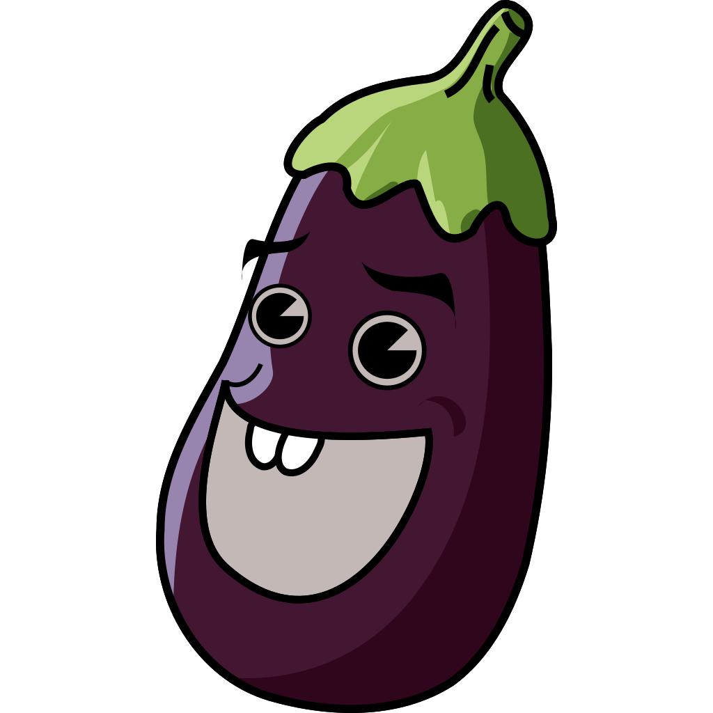 Vector Eggplant PNG File HD Transparent PNG Image