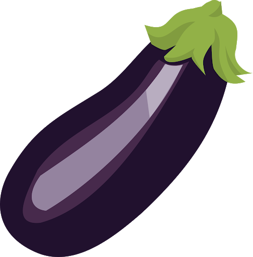 Vector Pic Eggplant Free Clipart HQ Transparent PNG Image