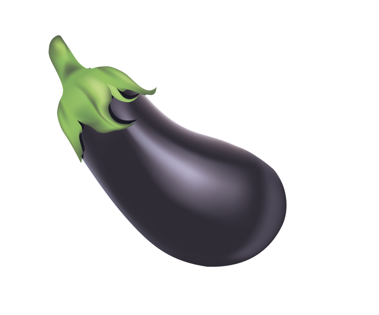 Single Brinjal Eggplant Free Download Image Transparent PNG Image