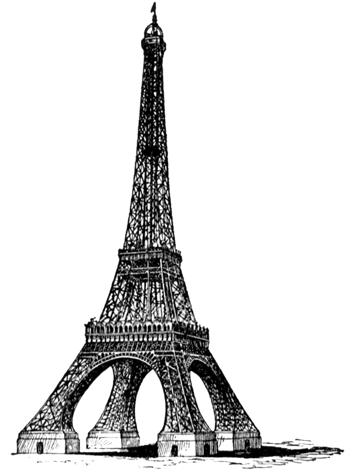 Eiffel Tower Free Download Png Transparent PNG Image