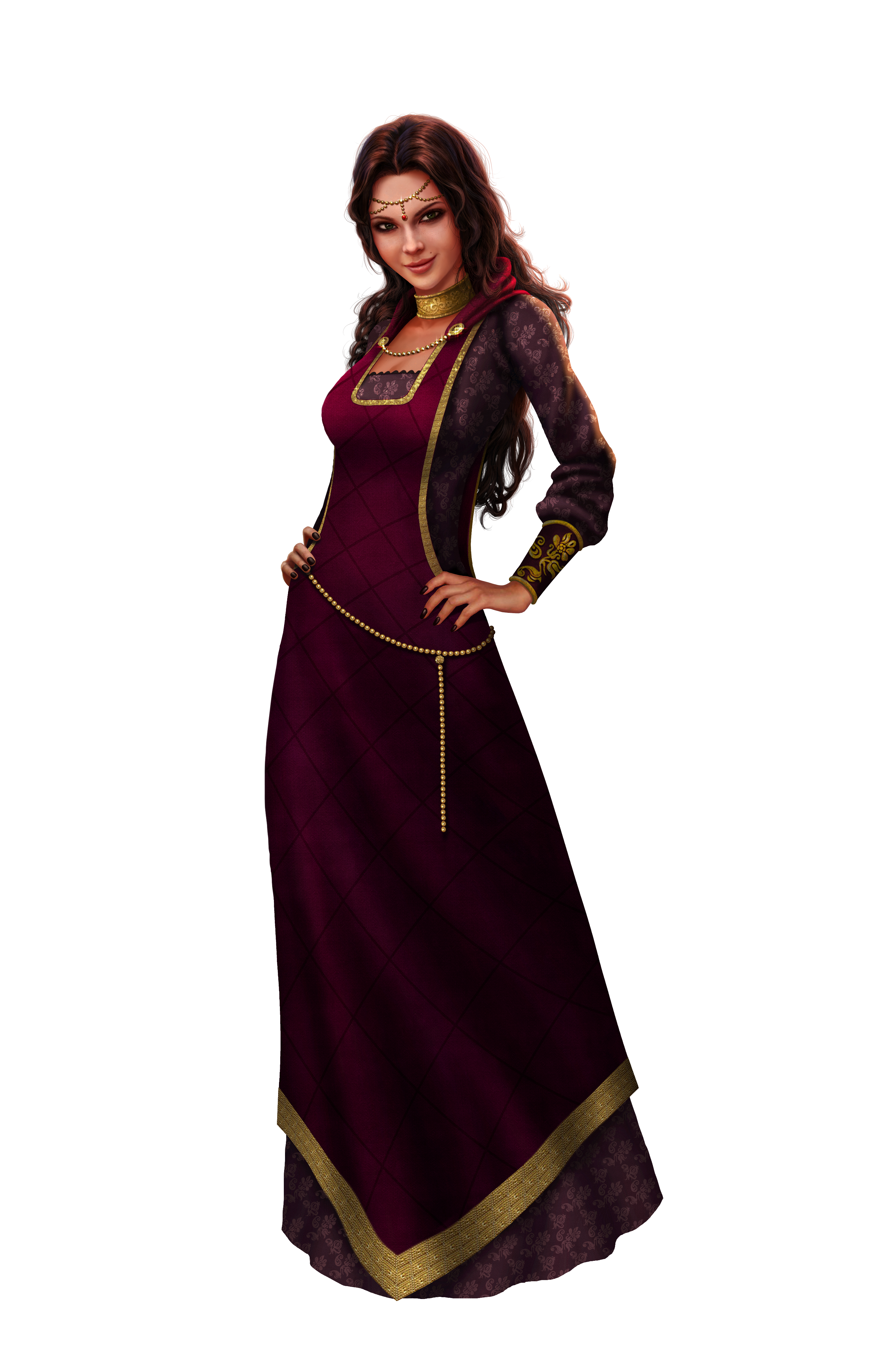 Sims And Velvet Medieval Shoulder Nobles Pirates Transparent PNG Image