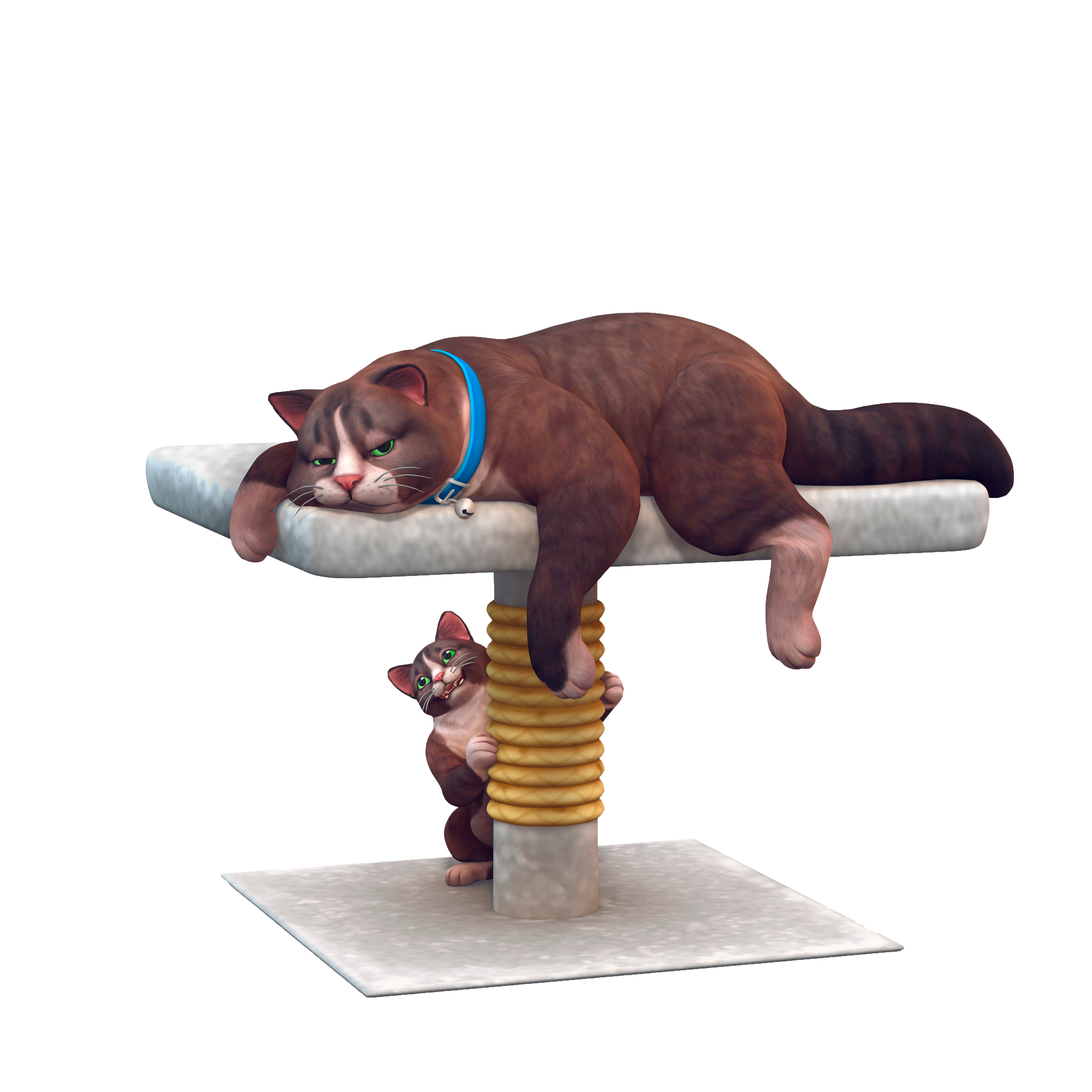 Sims Dog Figurine Cat Cats Dogs Transparent PNG Image