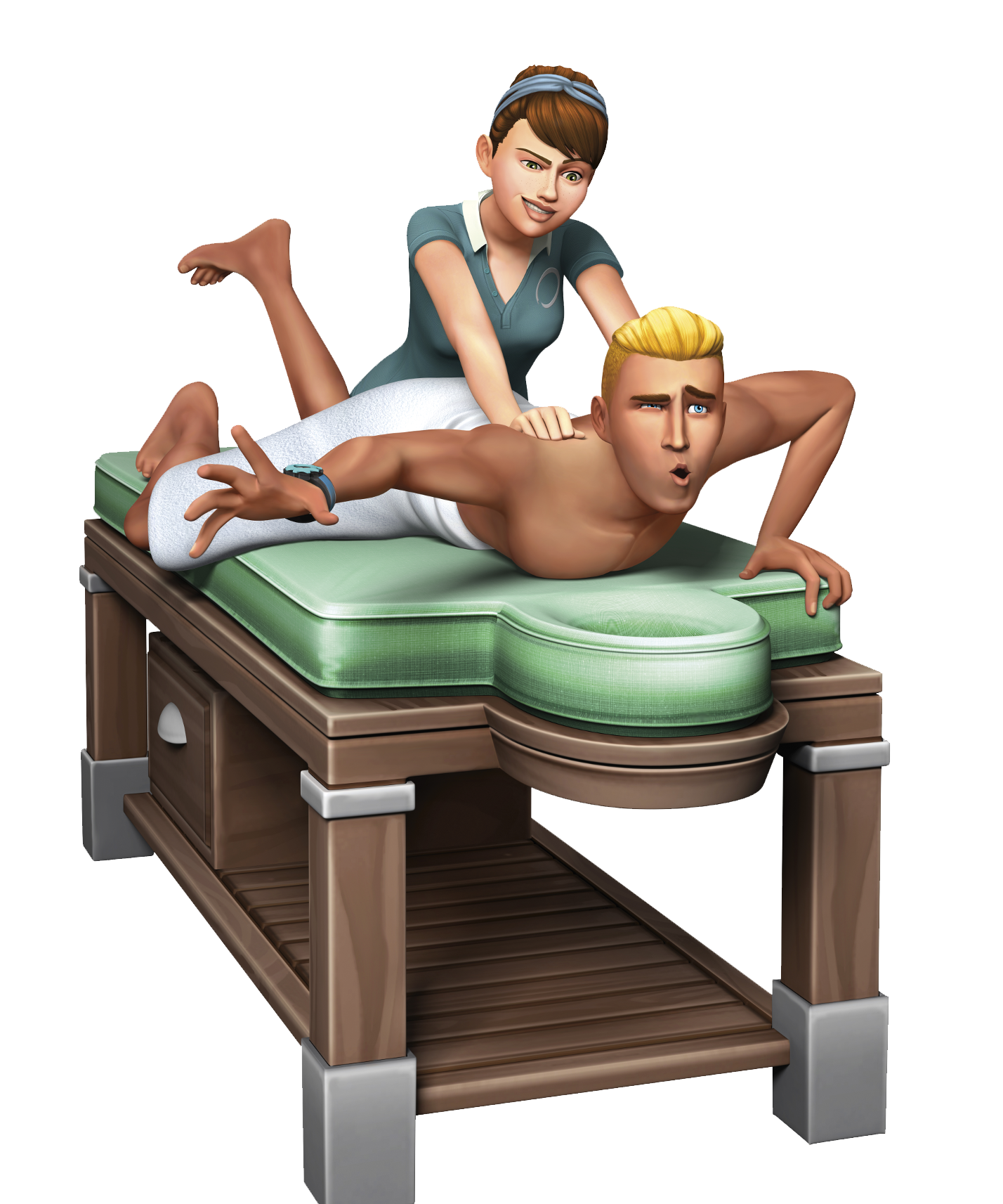 Sims Outdoor Get Together Leisure Table Spa Transparent PNG Image