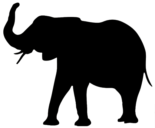 Vector Elephant African PNG File HD Transparent PNG Image