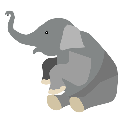 Vector Elephant Free Transparent Image HQ Transparent PNG Image