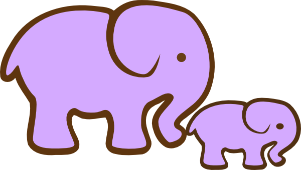 Vector Pic Elephant Free Transparent Image HQ Transparent PNG Image