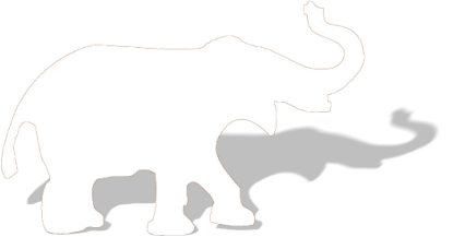 White Elephant File Transparent PNG Image