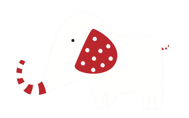 White Elephant Clipart Transparent PNG Image