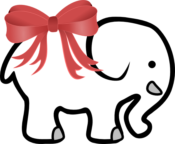 White Elephant Photo Transparent PNG Image