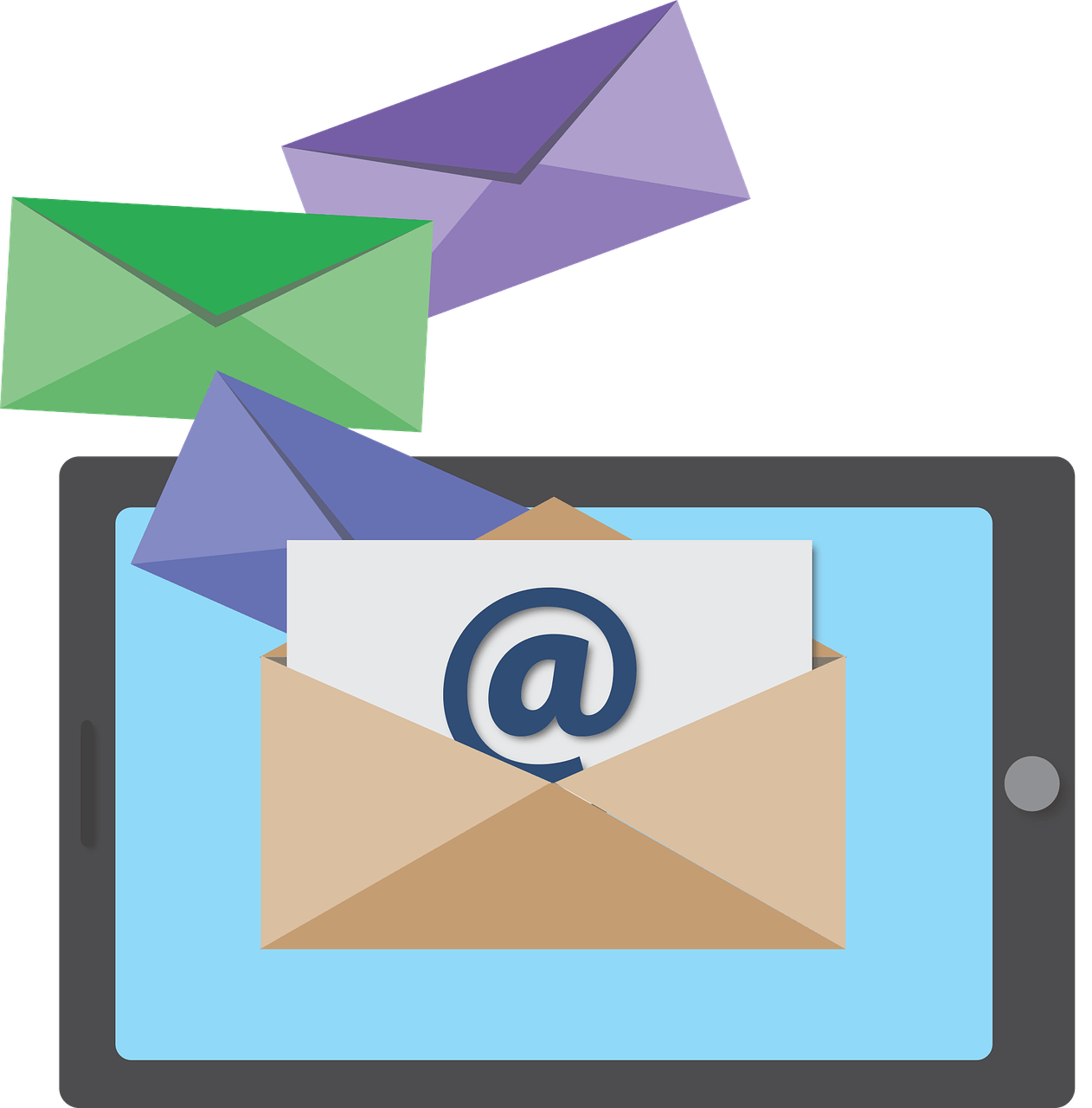 Webmail Marketing Client Email Privacy Free Clipart HD Transparent PNG Image