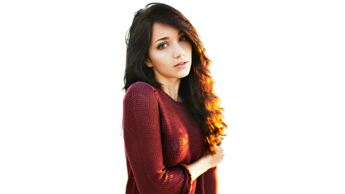 Emily Rudd Transparent PNG Image