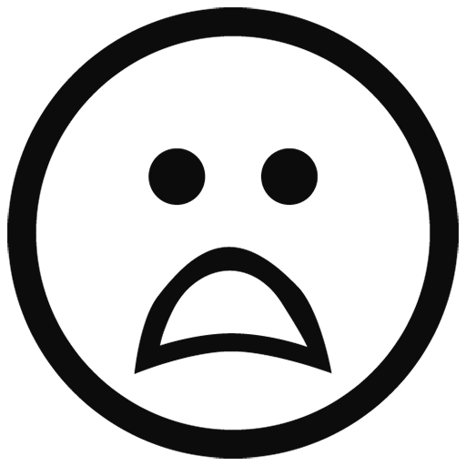 Black Outline Emoji Free Transparent Image HQ Transparent PNG Image