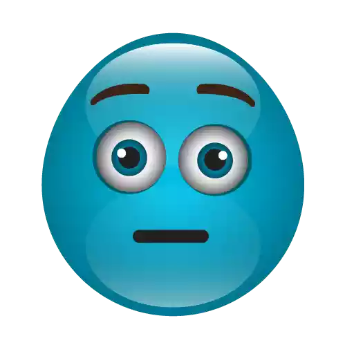 Blue Emoji Free Clipart HD Transparent PNG Image