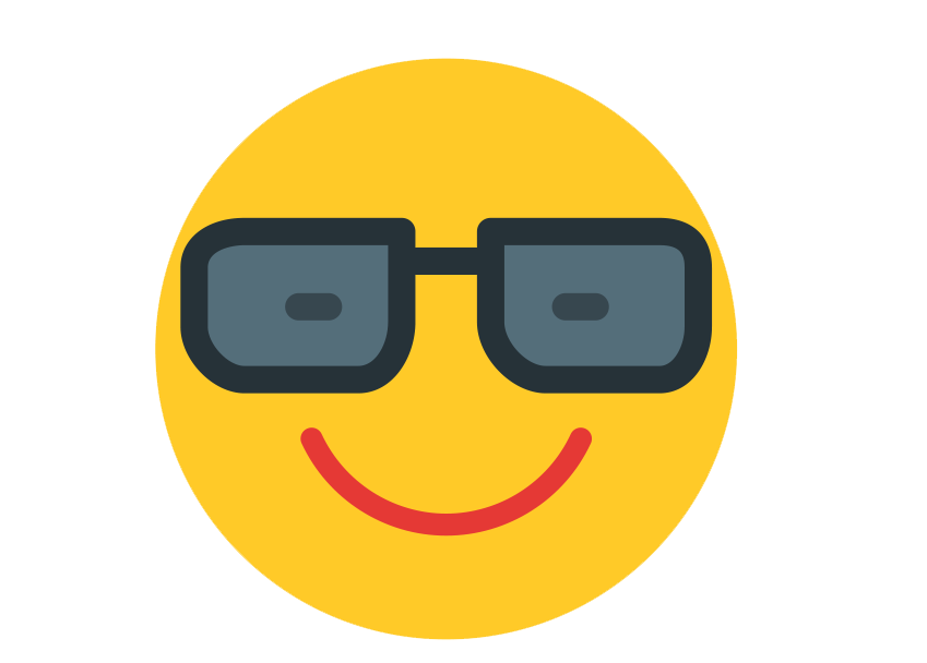 Whatsapp Emoji Hipster Cool PNG Download Free Transparent PNG Image