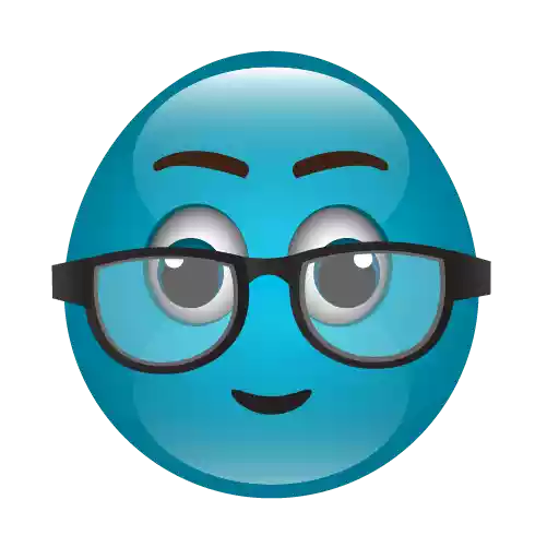 Blue Cute Emoji Download HD Transparent PNG Image