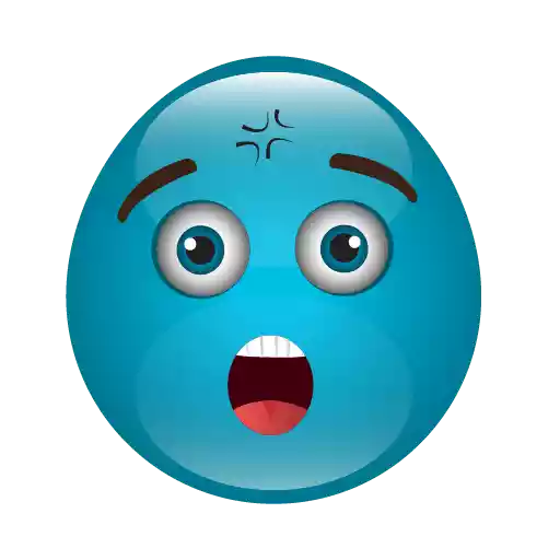 Blue Cute Pic Emoji PNG Free Photo Transparent PNG Image