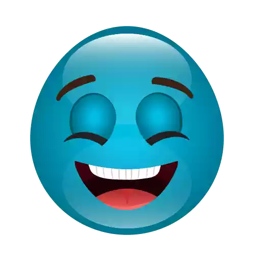 Blue Cute Images Emoji Download Free Image Transparent PNG Image