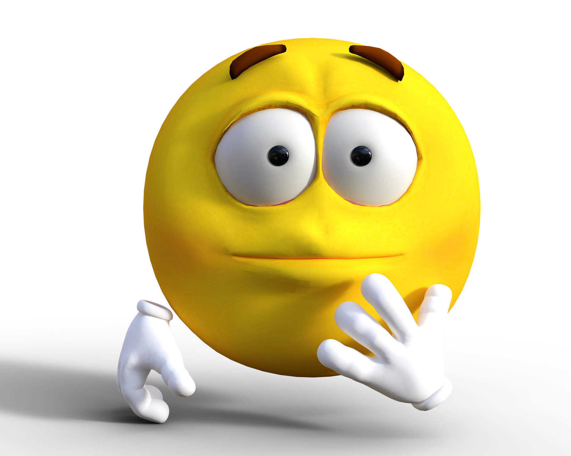 Hand With Emoji Download HD Transparent PNG Image