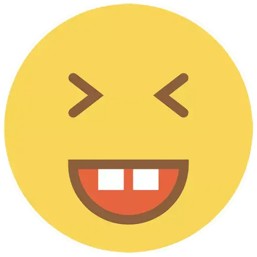 Flat Circle Emoji Free HQ Image Transparent PNG Image