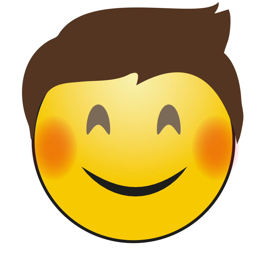 Funny Emoji Boy Free Clipart HQ Transparent PNG Image