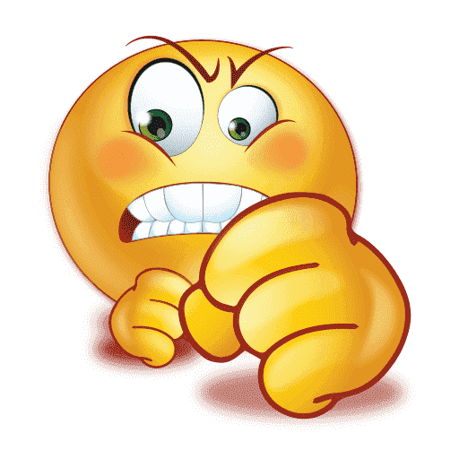 Gradient Angry Pic Emoji Free Download PNG HD Transparent PNG Image