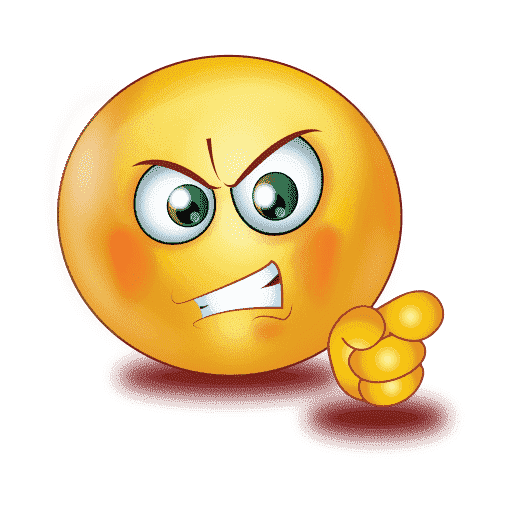 Gradient Angry Emoji Free Transparent Image HD Transparent PNG Image