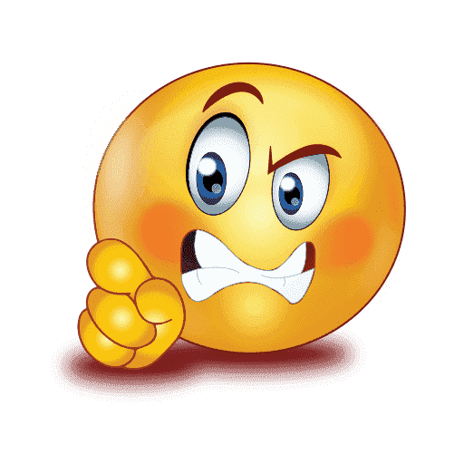 Gradient Images Angry Emoji Download HQ Transparent PNG Image