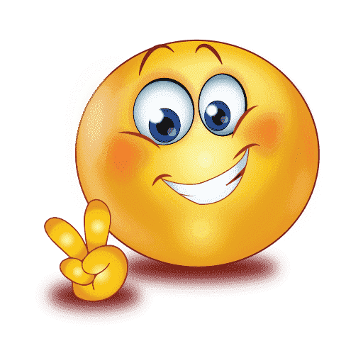 Gradient Great Job Emoji PNG Download Free Transparent PNG Image