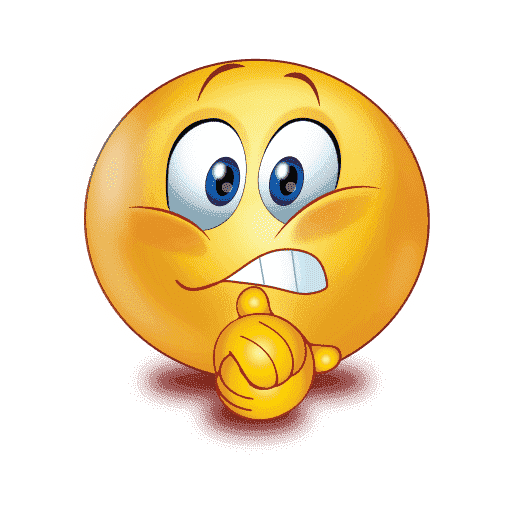 Gradient Scared Emoji Free HD Image Transparent PNG Image