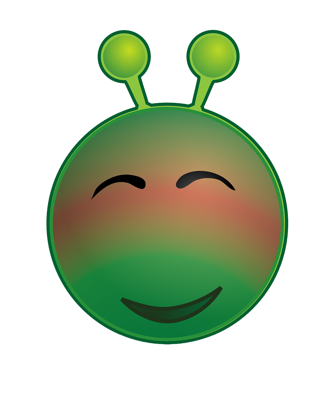 Alien Crazy Green PNG Free Photo Transparent PNG Image