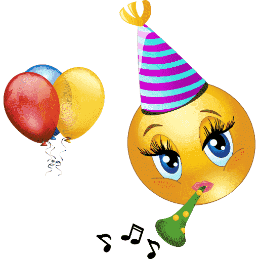 Emoji Birthday Happy HQ Image Free Transparent PNG Image