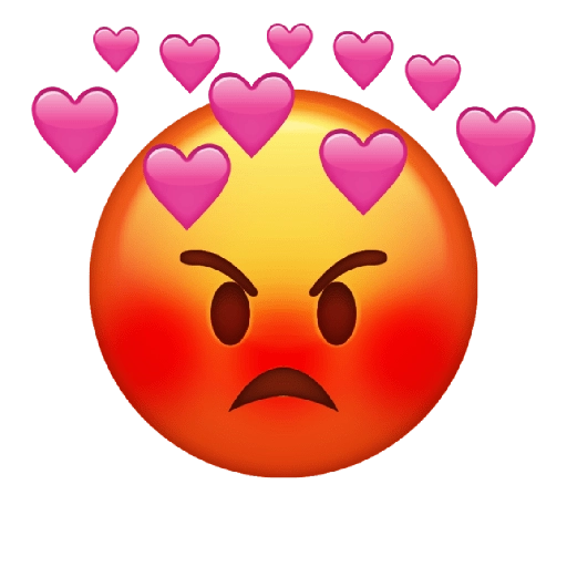 Anger Heart Emoji Free Photo Transparent PNG Image