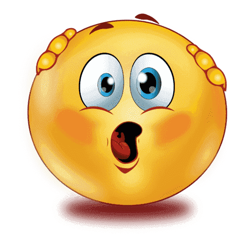 Shocked Emoji PNG Image High Quality Transparent PNG Image