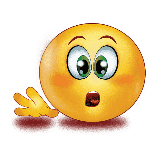 Shocked Emoji Free HD Image Transparent PNG Image