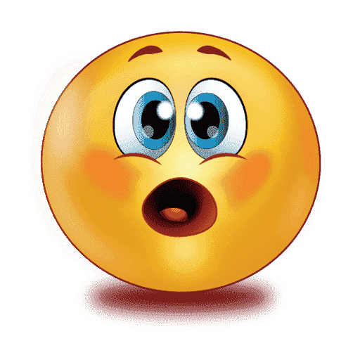 Shocked Emoji Free Clipart HD Transparent PNG Image