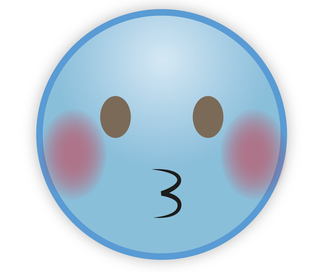 Blue Sky Emoji HQ Image Free Transparent PNG Image