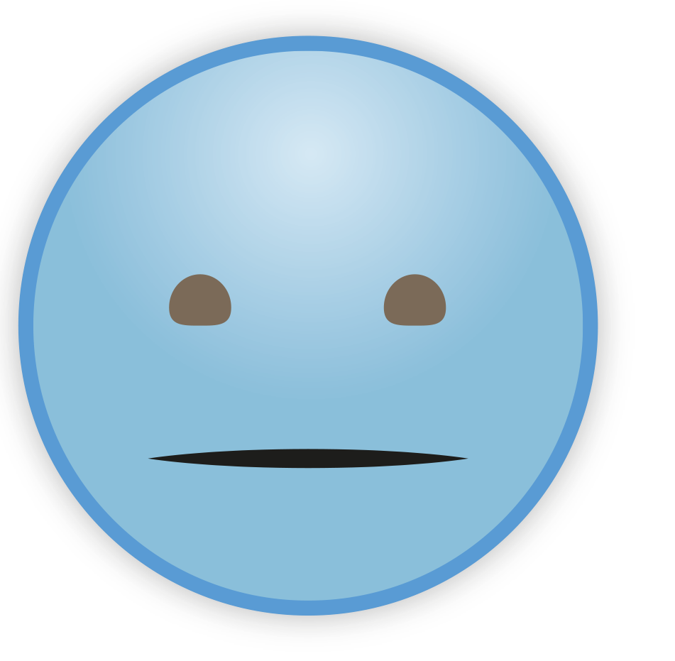 Blue Sky Emoji Free Photo Transparent PNG Image